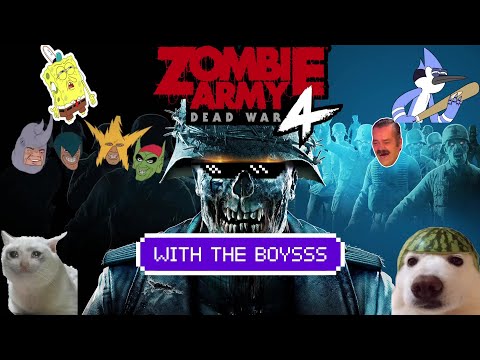 Zombie Army 4  Dead War Funny Moments/Gameplay with the boys