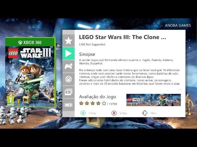 Vídeo relacionado con LucasArts LEGO Star Wars III: The Clone Wars, Xbox 360, ESP Xbox 360 Español vídeo - Juego (Xbox 360, ESP, Xbox 360, Acción / Aventura, Modo multijugador, E10 + (Everyone 10 +))