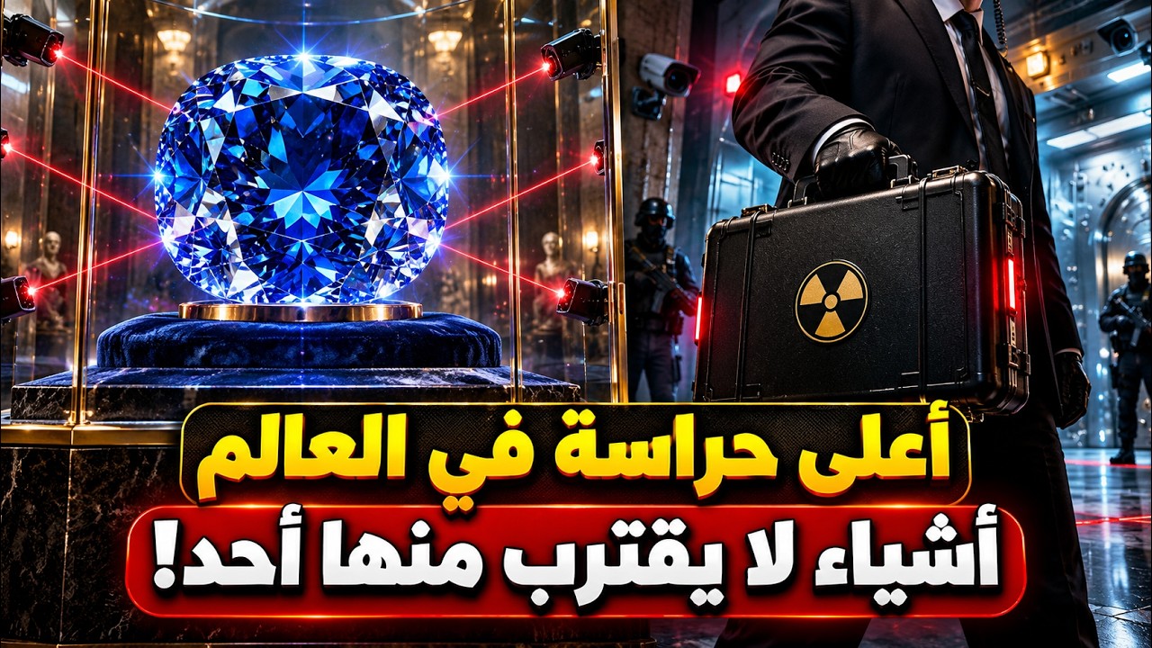 أكثر 7 اشياء حراسة فى العالم !