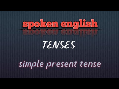 Mastering Simple Present Tense in Spoken English | Easy Learning Guide @Blessy_Lectures