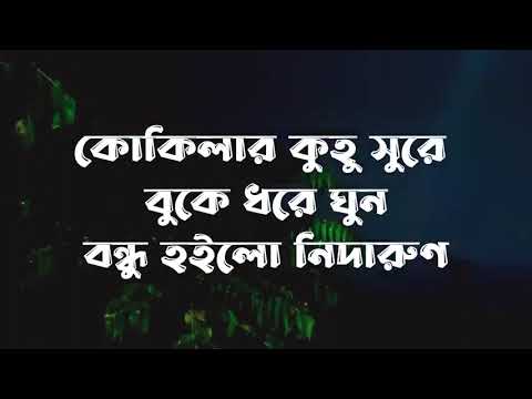 amar ki sukhe jay din rojoni lyrics Habib ft Kaya #followme #support #supportme #song #bangla #short