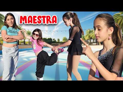 MARTY GRANDE BECOMES A SKATING INSTRUCTOR 🎓⛸️ AND TRAIN MARTINA MISSY LIKE A PRO!