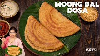 Download lagu Moong Dal Dosa | Instant Healthy Dosa in Minutes | High Protein Breakfast | No Fermentation mp3