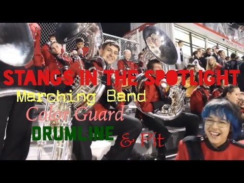 Stangs In The Spotlight | Marching Band, Color Guard, Pit, Drumline