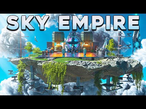 I Built a Sky Empire at the Highest Point in ARK PvP...