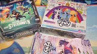 Friday night magic and my little pony openings