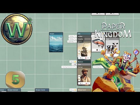 Paper Kingdom - Exploration & Scaling Up Farming - Let's Play - Episode 5