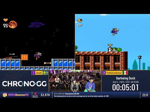 #ESASummer18 Speedruns - Darkwing Duck [Any%] by TheMexicanRunner and Jokaah