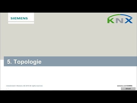 Siemens KNX Basiskurs Kapitel 5 – Topologie