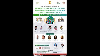 Engaging Youth and Adolescents in Disaster Risk Management and Climate Change Adaptation.| DRR | IN