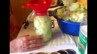 Canning Cabbage