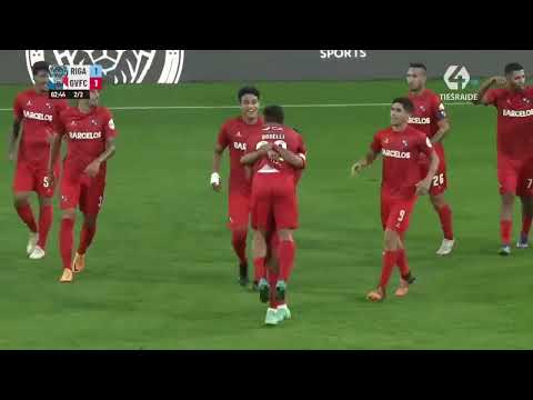 UEFA Conference League. J. Boselli goal (Riga FC 1:1 Gil Vicente)