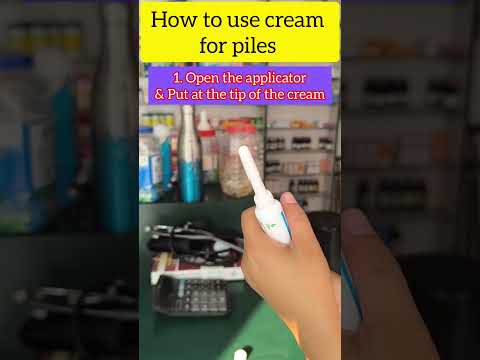 How to use cream for Piles? #piles #pilexcream #hemorrhoidtreatment