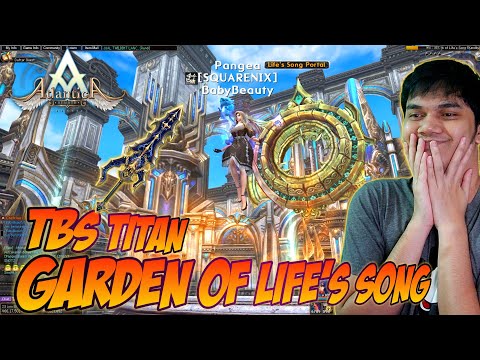 TBS TITAN REWARD EQUIP RARE SWORD OF LIFE'S SONG - ATLANTICA REBIRTH INDONESIA