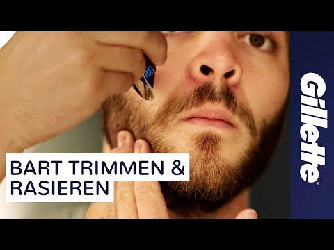 Bart Trimmen, Bart Rasieren & Konturen definieren mit dem Gillette STYLER