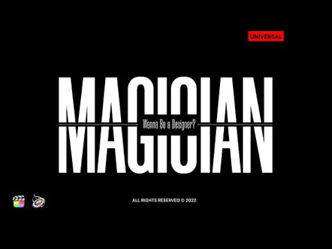 Apple Motion Template | Modern Titles