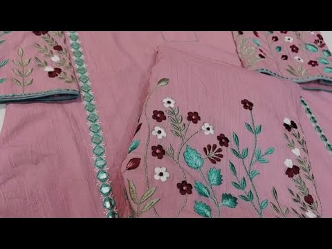 Boutique suit design ideas 💗//Latest Punjabi Suit Design//Embroidery Suit Design