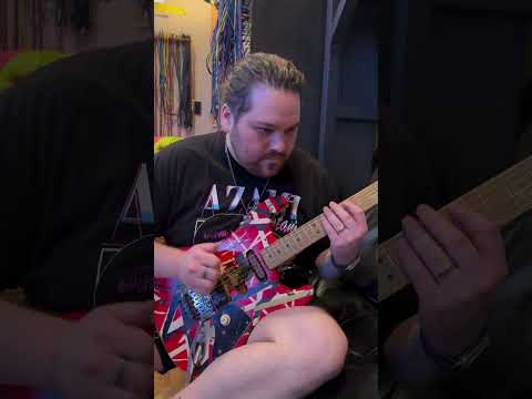 Wolf Van Halen Using The Original EVH Frankenstein on 'The End' #shorts