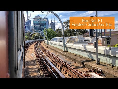 Sydney Trains Vlog 1619: Red Set F1 - Eastern Suburbs Trip