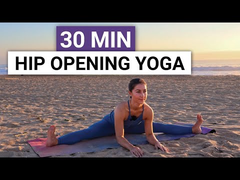 30 Min Hip Opening Yoga | Relaxing Yoga Flow to Stretch & Release Tension