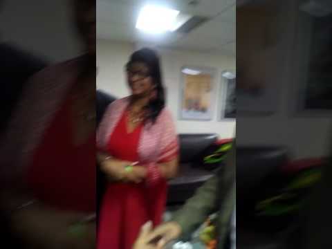 Lukie D and Jamaica High Commissioner Seth George Romocan