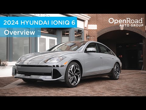 First Drive of the new 2024 Hyundai Ioniq 6 | OpenRoad Auto Group