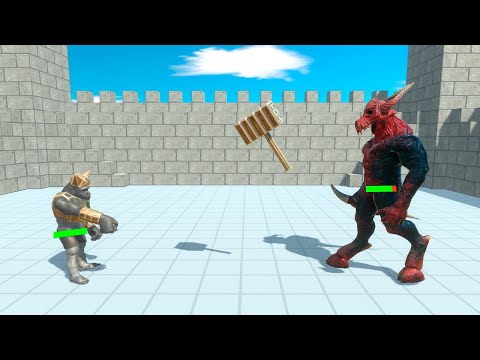 Ghor Hammer vs All Units - Animal Revolt Battle Simulator