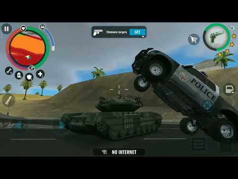 Real Gangster crime (Attack in Army tank helicopter etc Gameplay HD
