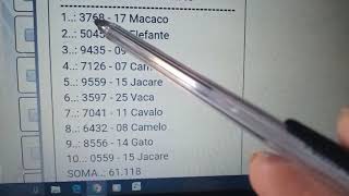 Técnica para a Lotep jogo do bicho.