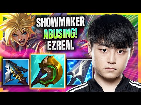 SHOWMAKER ABUSING IN EUW SOLOQ WITH EZREAL! - DK ShowMaker Plays Ezreal ADC vs Jhin!