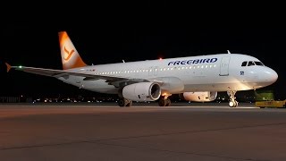 Freebird Airlines A320 BRU To AYT