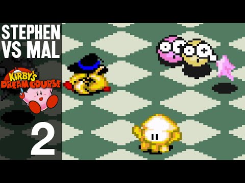 Stephen VS Mal: Kirby's Dream Course #2 (Mr. Shine & Mr. Bright - Part 1)