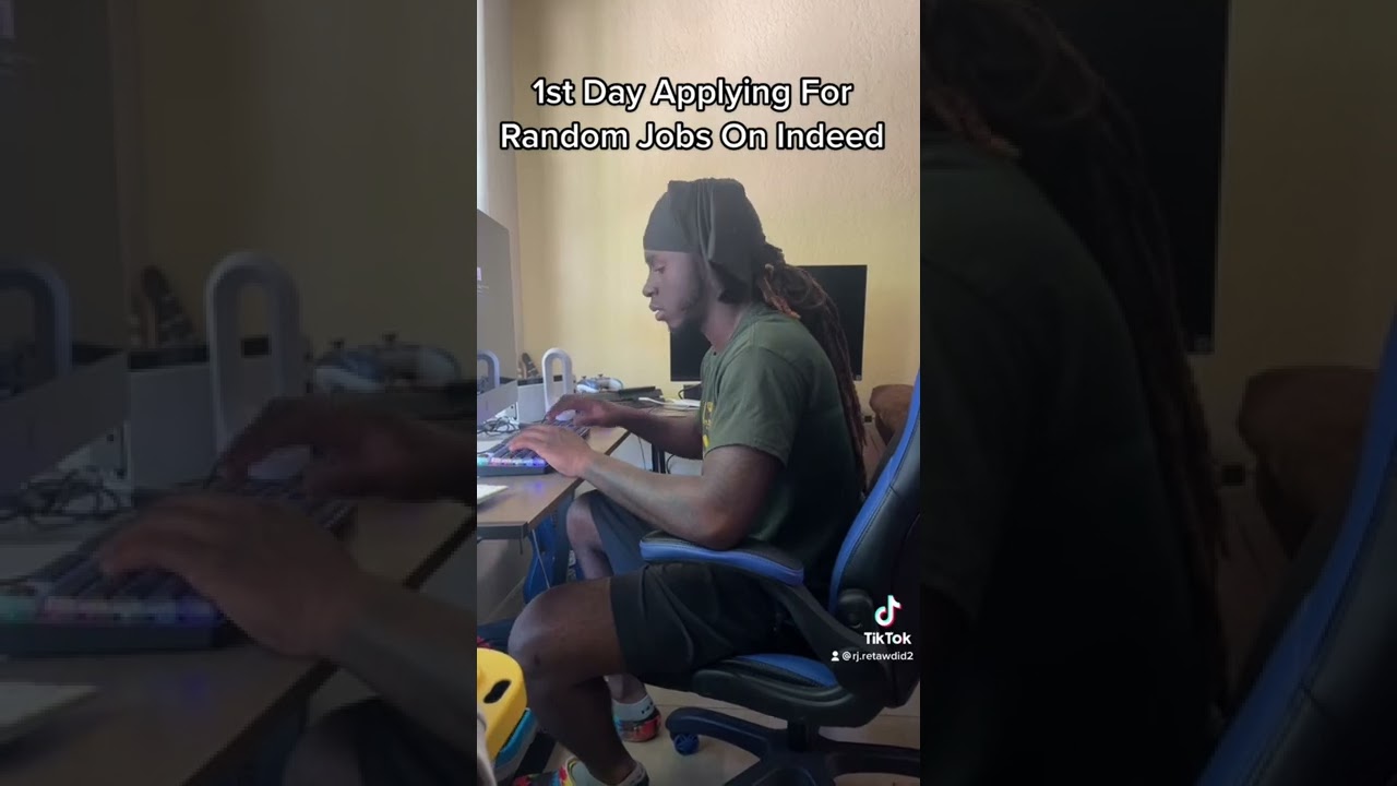 Applying for random jobs on Indeed😂😂 #tiktok #shorts #viral #retawdid #youtube