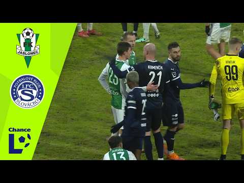 Chance Liga Highlights: FK Jablonec : 1. FC Slovácko 0:0 (21. kolo)