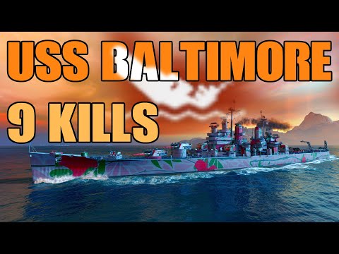 Baltimore vs. ALL - World of Warships
