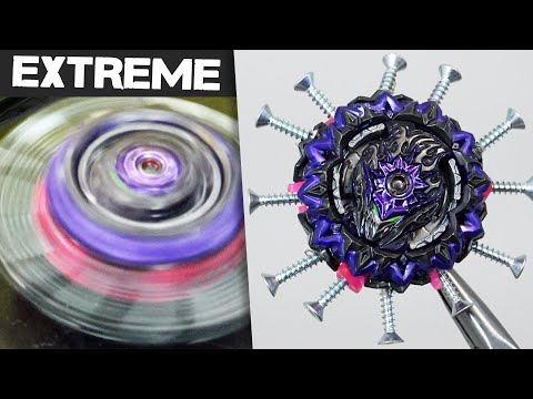 FRANKENSTEIN LUCIFER! | Extreme METAL SCREW Chassis Modification | Beyblade Burst Sparking/Surge
