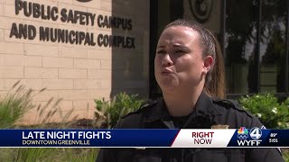 Police speak out about Downtown Greenville fights