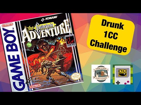 Castlevania The Adventure Drunk 1CC Challenge - Yokoi Kids - Lets Play