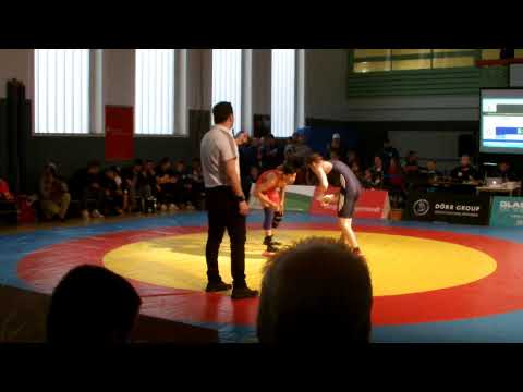 07.09.19 KSV Neu-Isenburg vs RWG - 57kg Freistil: Amrohlah Mirbaz vs Erik Tangel