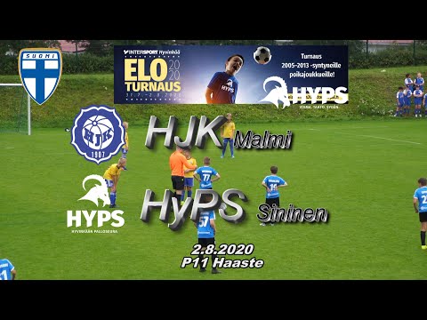 Intersport P11 Eloturnaus HJK Malmi - HyPS Sininen 2.8.2020