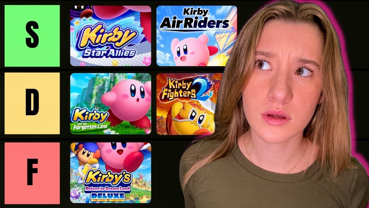 Every Kirby Switch Game Ranked From Worst to Best! (Switch 1 & 2)