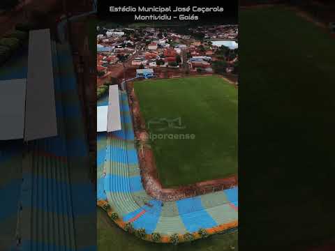 MONTIVIDIU GOIÁS, PROJETO VISÃO AÉREA - ESTADIO MUNICIPAL JOSE CAÇAROLA.