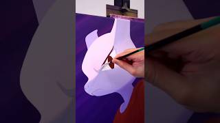 From 1 to 10 how much would you rate this painting?#pokemontcg #pokemon #pokemoncards #mewtwo