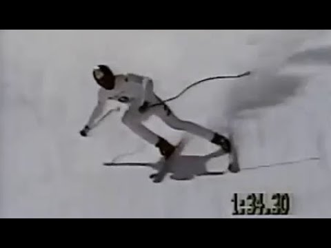 Peter Müller wins downhill I (Aspen 1982)