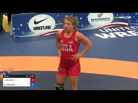 2018 FS WTT Challenge/Senior Women 59 2 Of 3 - Jenna Burkert (WCAP) Vs. Kelsey Campbell (Sunk).mp4