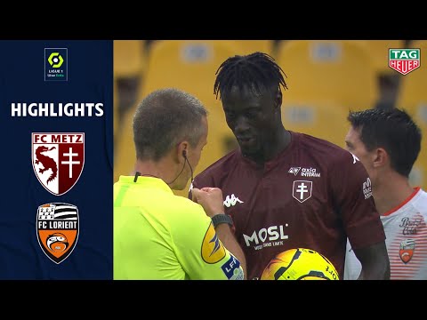 FC METZ - FC LORIENT (3 - 1) - Highlights - (FCM - FCL) / 2020-2021