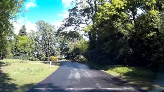 Driving To Lauriston Castle Edinburgh Scotland