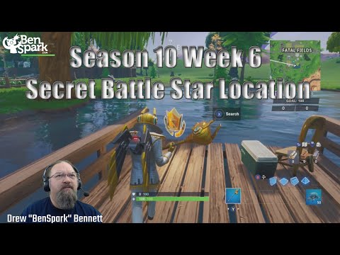 Fortnite WEEK 6 SECRET BATTLE STAR LOCATION GUIDE SEASON 10 - The Return Challenges