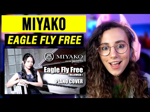 MIYAKO from LOVEBITES / Eagle Fly Free (HELLOWEEN) - PIANO COVER | Singer Reacts & Musician Analysis