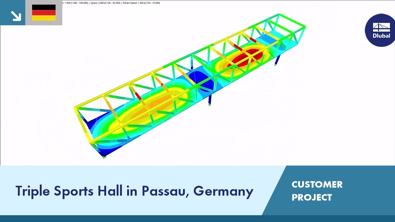 CP 001179 | Triple Sports Hall in Passau, Germany